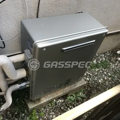 施工後の給湯器（ノーリツ GT-C2462SARX-2 BL）