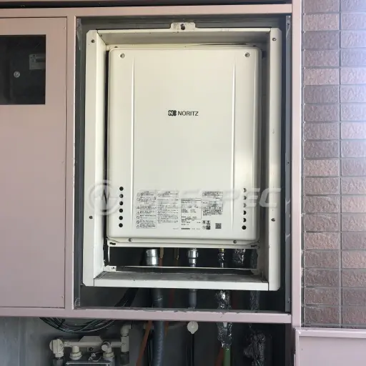 交換後の給湯器（ノーリツ GT-2460SAWX-H-2 BL）