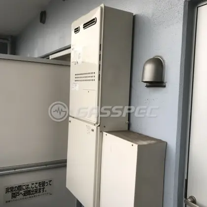 施工後の暖房熱源機（ノーリツ GTH-2444AWX3H-1 BL）