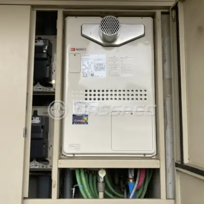 施工後の暖房熱源機（ノーリツ GTH-2444AWX3H-T-1 BL）