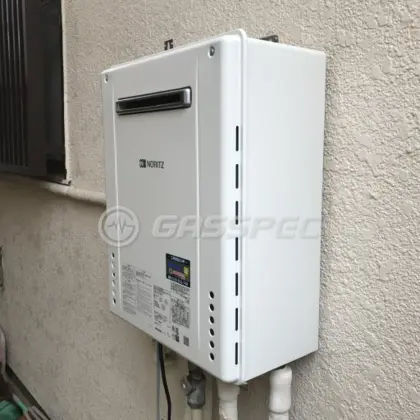 施工後の給湯器（ノーリツ GT-2060SAWX-2 BL）