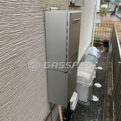 施工後の給湯器（ノーリツ GT-C2462AWX-2 BL）