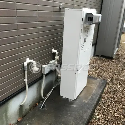 施工後の暖房熱源機（ノーリツ GTH-C2460AW3H-1 BL）