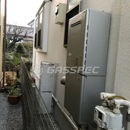 施工後の給湯器（ノーリツ GT-C2462SAWX-2 BL）