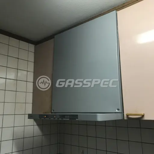 交換後のレンジフード（ノーリツ NFG6S21MSI）