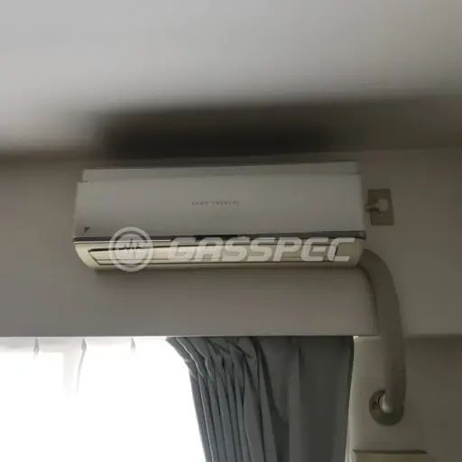 交換前のエアコン（ダイキン AN40DRP-W）