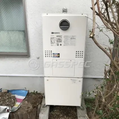 施工後の暖房熱源機（ノーリツ GTH-C2460AW3H-1 BL）