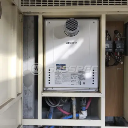 施工後の給湯器（ノーリツ GT-2460SAWX-T-2 BL）