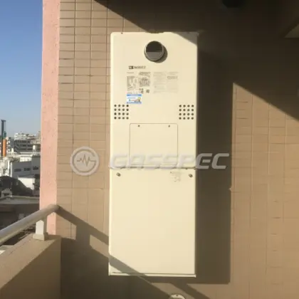 施工後の暖房熱源機（ノーリツ GTH-C2460AW3H-1 BL）