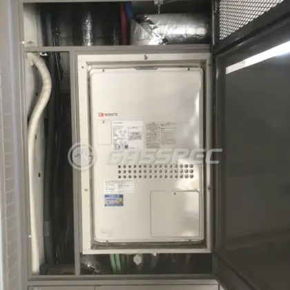 施工後の暖房熱源機（ノーリツ GTH-2444AWX3H-H-1 BL）