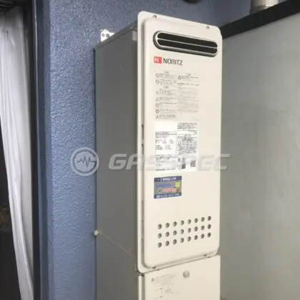 施工後の給湯器（ノーリツ GT-2053SAWX-4 BL）