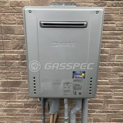 施工後の給湯器（ノーリツ GT-C2062SAWX-2 BL）
