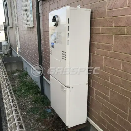 施工後の暖房熱源機（ノーリツ GTH-C2460AW3H-1 BL）