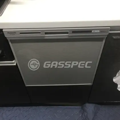 施工後のビルトイン食洗機（パナソニック NP-45VS9S）