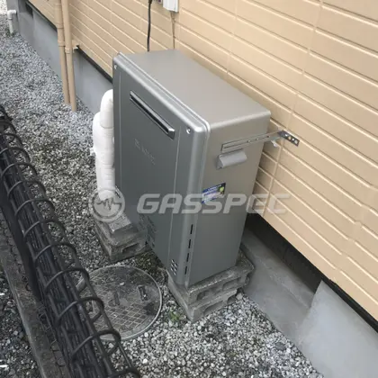施工後の給湯器（ノーリツ GT-C2062SARX-2 BL）