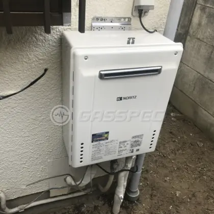 施工後の給湯器（ノーリツ GT-2060SAWX-2 BL）
