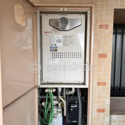 施工後の暖房熱源機（ノーリツ GTH-2444AWX3H-T-1 BL）
