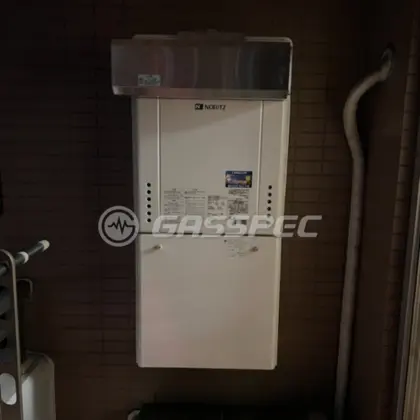施工後の給湯器（ノーリツ GT-2460AWX-2 BL）