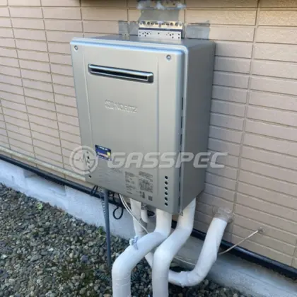 施工後の給湯器（ノーリツ GT-C2062AWX-2 BL）