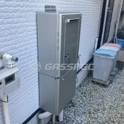 施工後の暖房熱源機（ノーリツ GTH-C2459SAWD-1 BL）