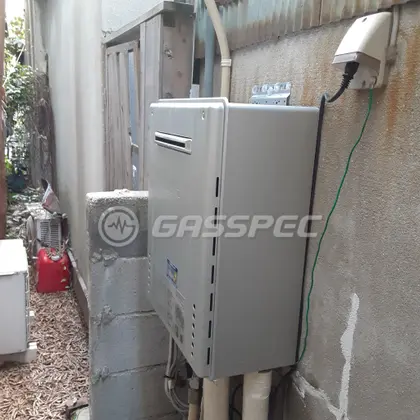 施工後の給湯器（ノーリツ GT-C2462SAWX-2 BL）