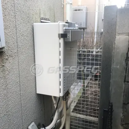 施工後の給湯器（ノーリツ GT-2060SAWX-2 BL）