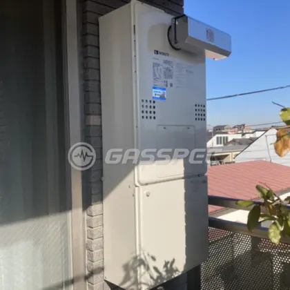 施工後の暖房熱源機（ノーリツ GTH-C2460AW3H-1 BL）