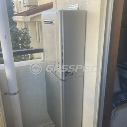 施工後の給湯器（ノーリツ GT-C2462AWX-2 BL）