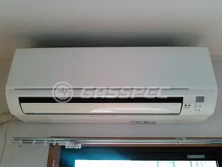 施工前のエアコン