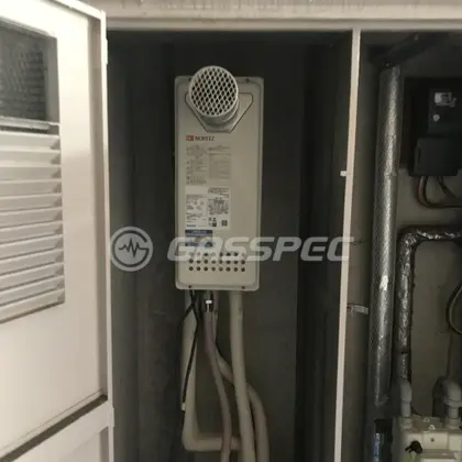 施工後の給湯器（ノーリツ GT-2053SAWX-T-4 BL）