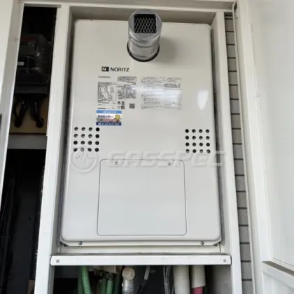 施工後の暖房熱源機（ノーリツ GTH-C2460AW3H-T-1 BL）