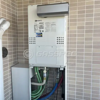 施工後の暖房熱源機（ノーリツ GTH-C2460AW3H-L-1 BL）