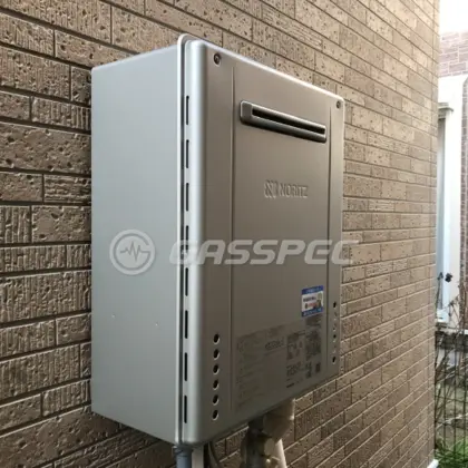 施工後の給湯器（ノーリツ GT-C2062SAWX-2 BL）