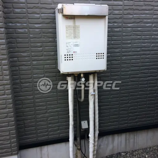 交換前の給湯器（ノーリツ GT-2427SAWX）