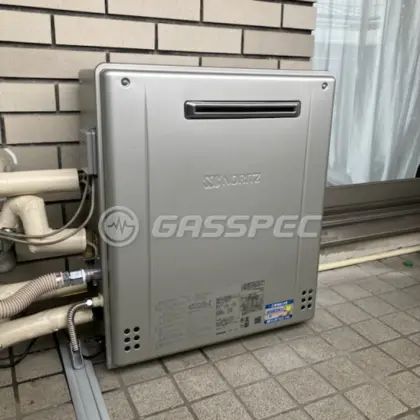 施工後の給湯器（ノーリツ GT-C2462SARX-2 BL）