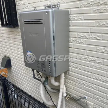 施工後の給湯器（ノーリツ GT-C2062SAWX-2 BL）