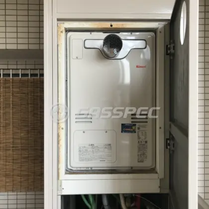 施工後の暖房熱源機（リンナイ RUFH-A2400AT2-3）