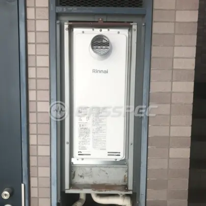 施工後の給湯器（リンナイ RUX-SA1616T-E）