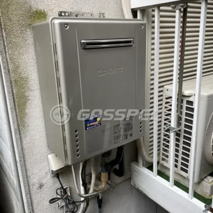 施工後の給湯器（ノーリツ GT-C2462AWX-2 BL）