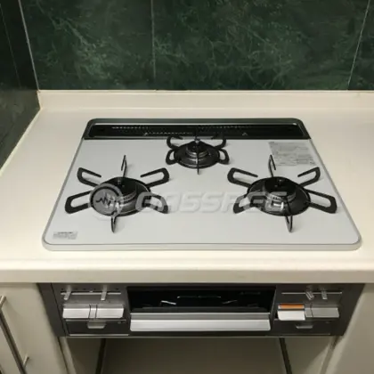 施工後のビルトインガスコンロ（パロマ PD-509WS-60CV）