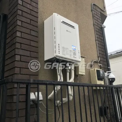 施工後の給湯器（ノーリツ GT-2460AWX-2 BL）