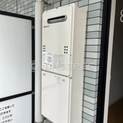 施工後の給湯器（ノーリツ GQ-2039WS-1）