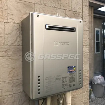 施工後の給湯器（ノーリツ GT-C2062SAWX-2 BL）