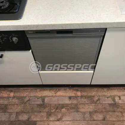 施工後のビルトイン食洗機（リンナイ RSW-404LP（展示品））