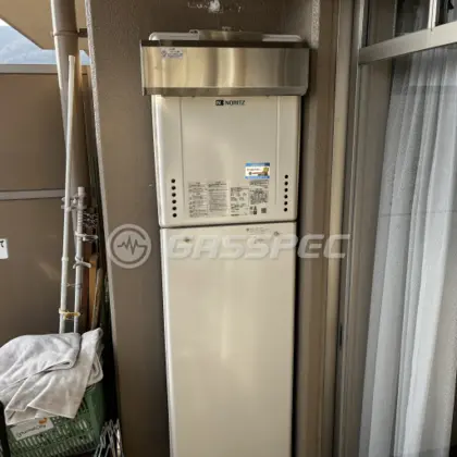 施工後の給湯器（ノーリツ GT-2460AWX-2 BL）