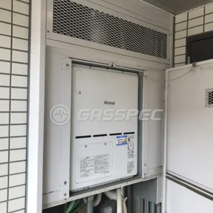 施工後の暖房熱源機（リンナイ RVD-A2400AU2-3(B)）