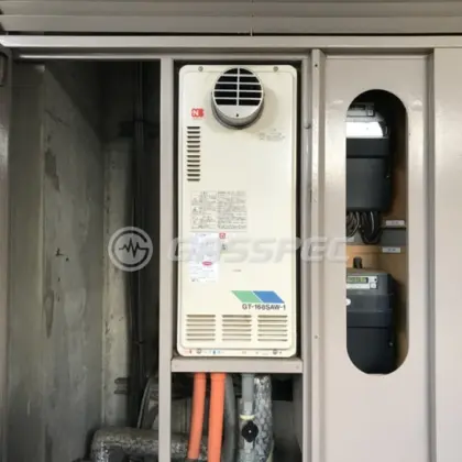 施工前の給湯器（GT-168SAW-1-T）