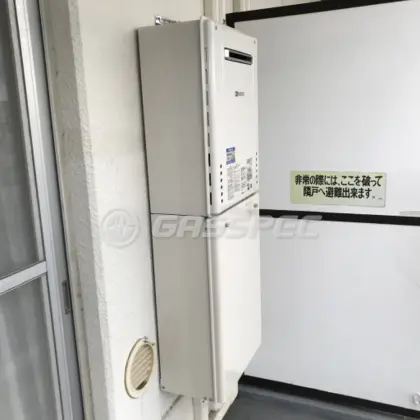 施工後の給湯器（ノーリツ GT-2060SAWX-2 BL）