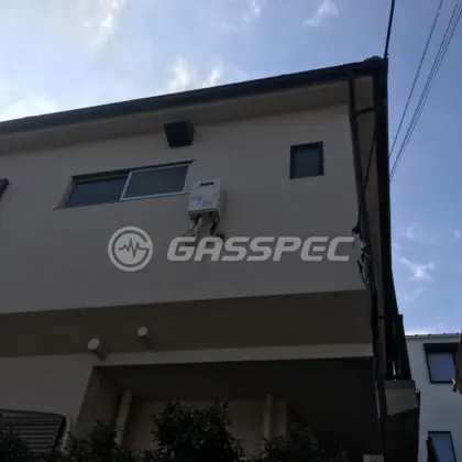 施工後の給湯器（ノーリツ GQ-1639WS-1）