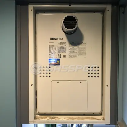 施工後の暖房熱源機（ノーリツ GTH-2454AW3H-T BL）